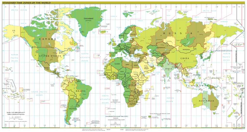 world time zones meeting planner