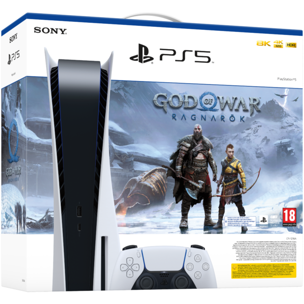 PlayStation 5 Disc Edition – God Of War Ragnarok Bundle
