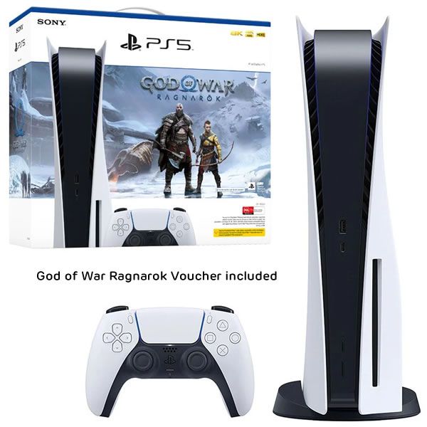 Playstation 5 disc edition god of war ragnarok bundle